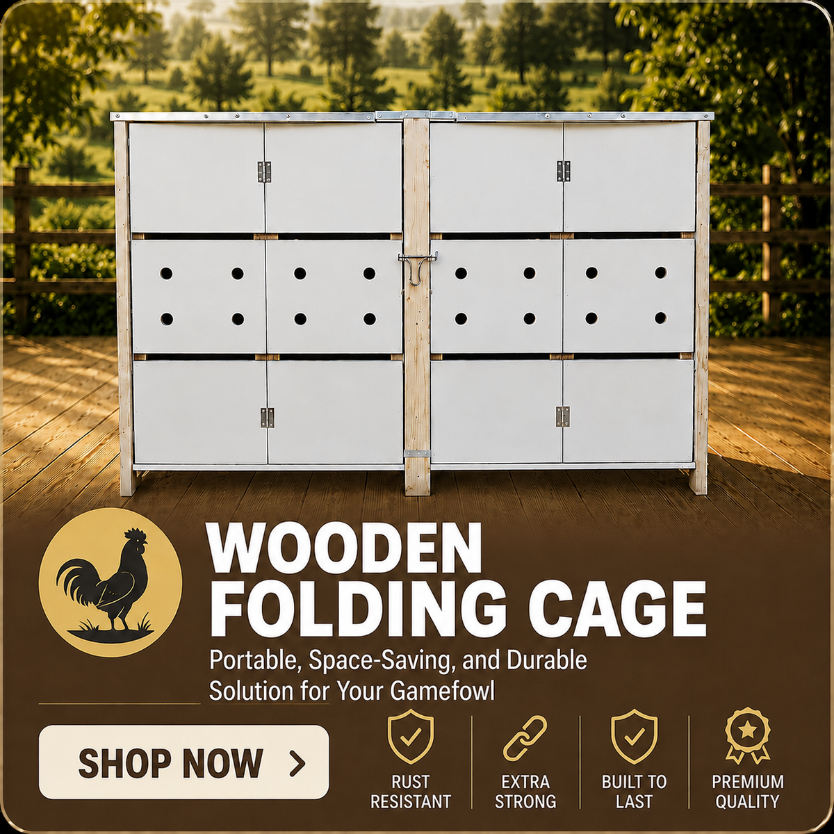 Wooden Cages