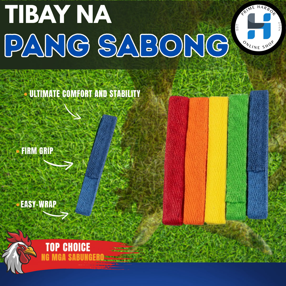 Share:  0 Sapin/ Tari Accessories/Gamefowl/Panabong/5pcs