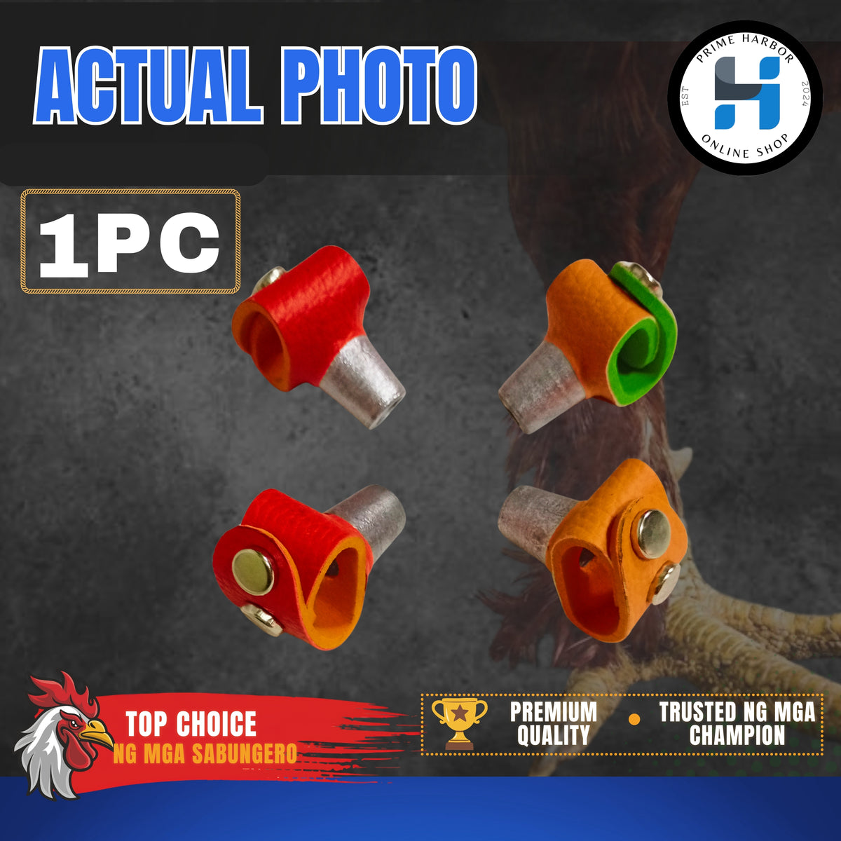 Premium Rooster Leg Weight Balancer for Training and Gamefowl - 1 Piece