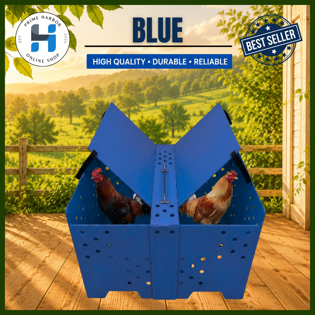 Plastic Folding Cage Double / Lightweight / Polypropylene Plastic / Kulungan ng manok