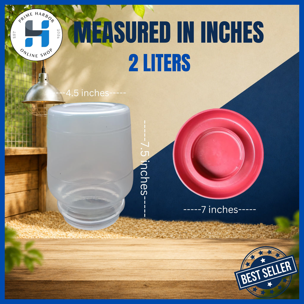 Chicken Waterer / Feeding waterer / Poultry Drinker / 1liter,2liter,4liter