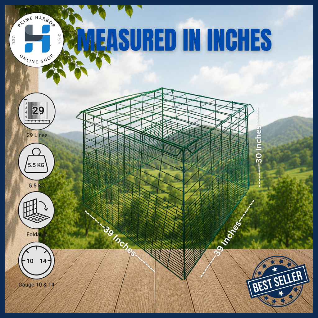 Chick Pen Standard / 29 lines / Coated Green / Kulungan ng sisiw / Chicken cage