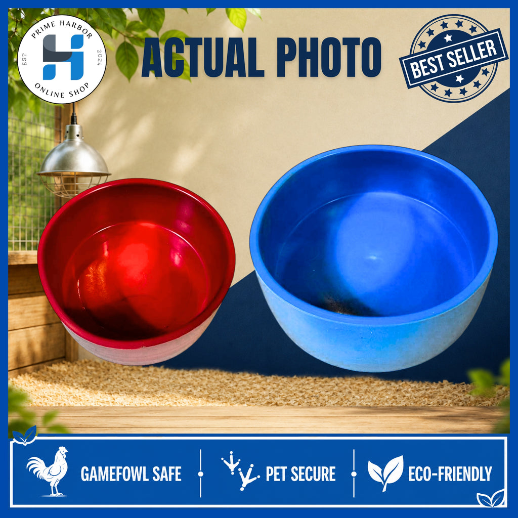 Rubber Pot Medium & Large Chicken, Bird, Pigeon, Cat, Dog, Hamster, Rabbit/Drinking/Feeding Cup/Bowl