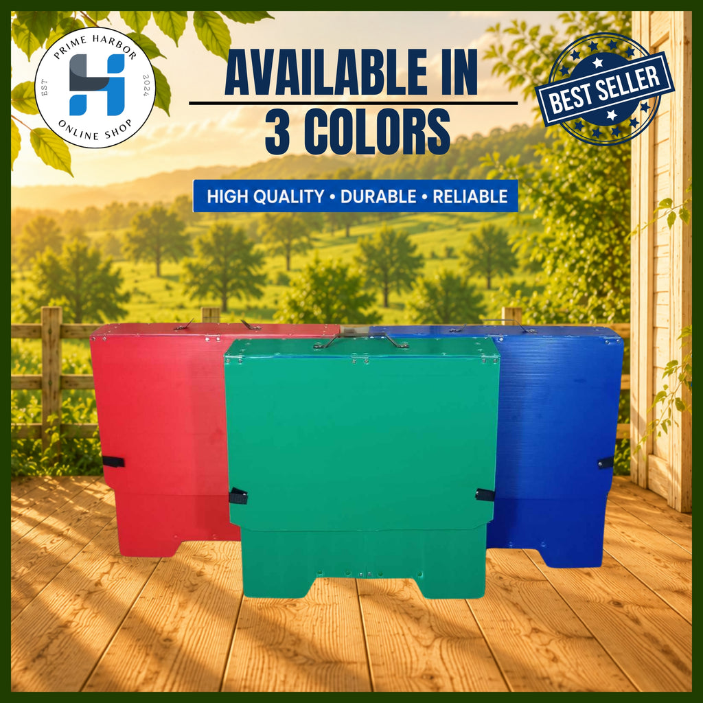 Plastic Folding Cage Double / Lightweight / Polypropylene Plastic / Kulungan ng manok