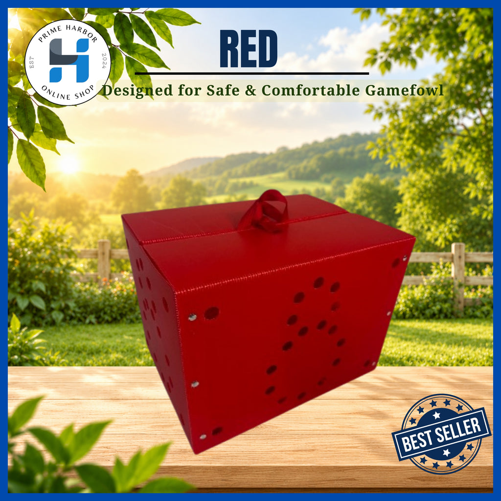 Derby Box Double / Green Color/ Travel Box /Kulungan ng manok/ Carrier Cage / Collapsible
