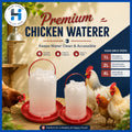Automatic Drinker / Water Feeder / Waterer for Chicken w/ Handle/ Painuman ng Manok (1, 2 & 4 liter)