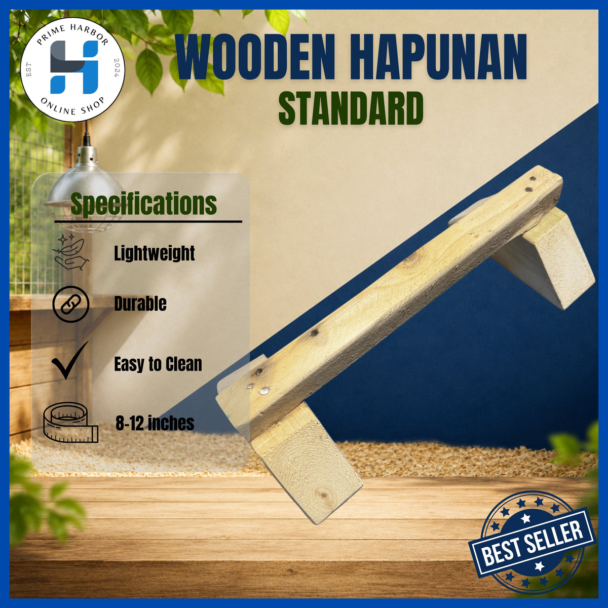 Wooden Hapunan / Dapuan / Apakan ng Manok / Gamefowl / Palochina Wood