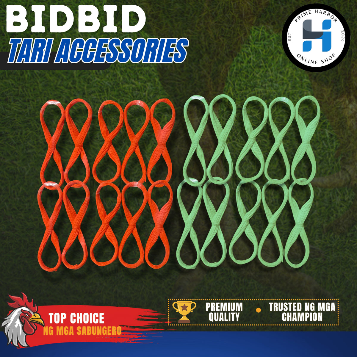 Bidbid/Tali/Gamefowl/Panabong/Gaffing Accessories/5pcs per pack
