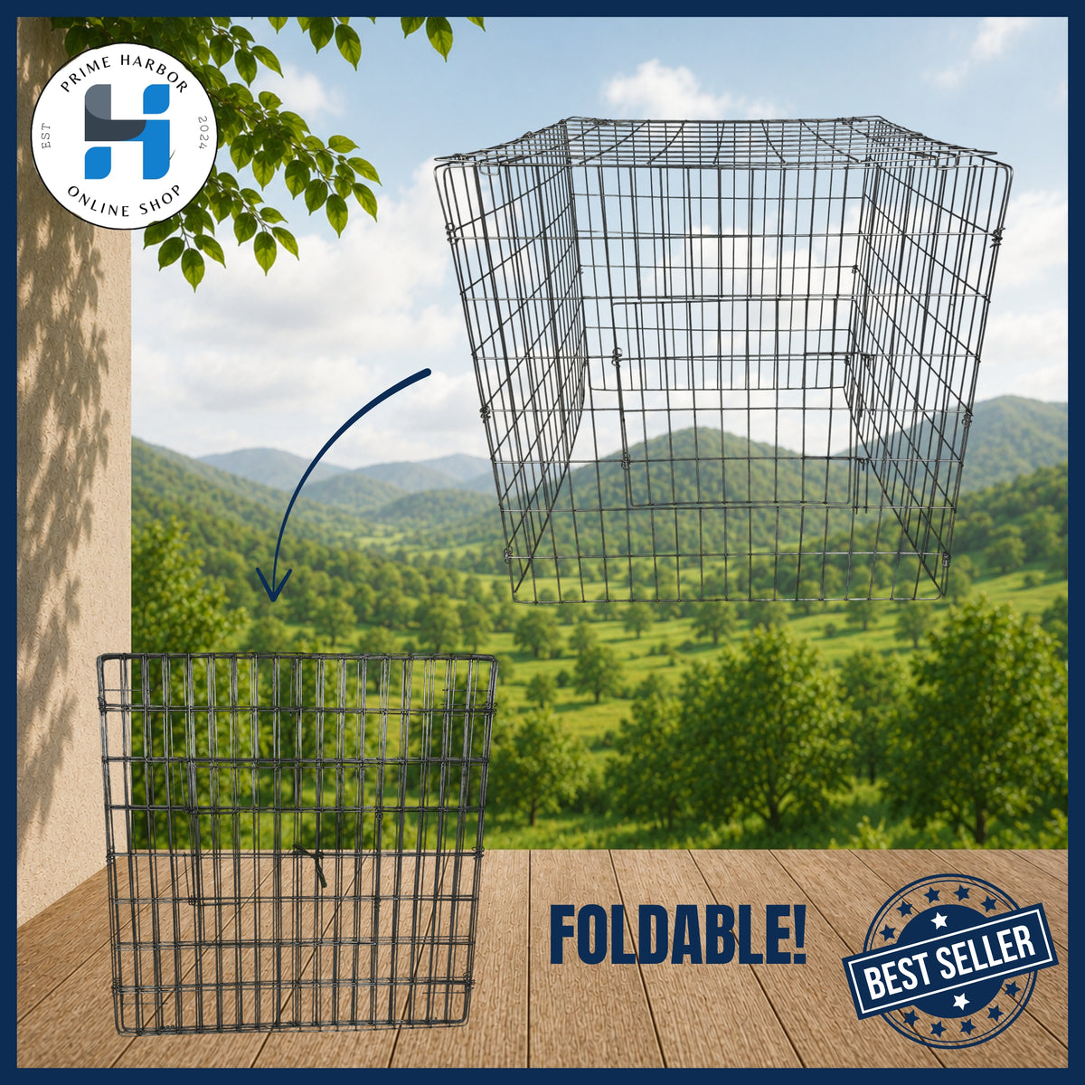 Heavy-duty Square Pen 3x3x3 / Galvanized / Chicken cage / Kulungan ng manok