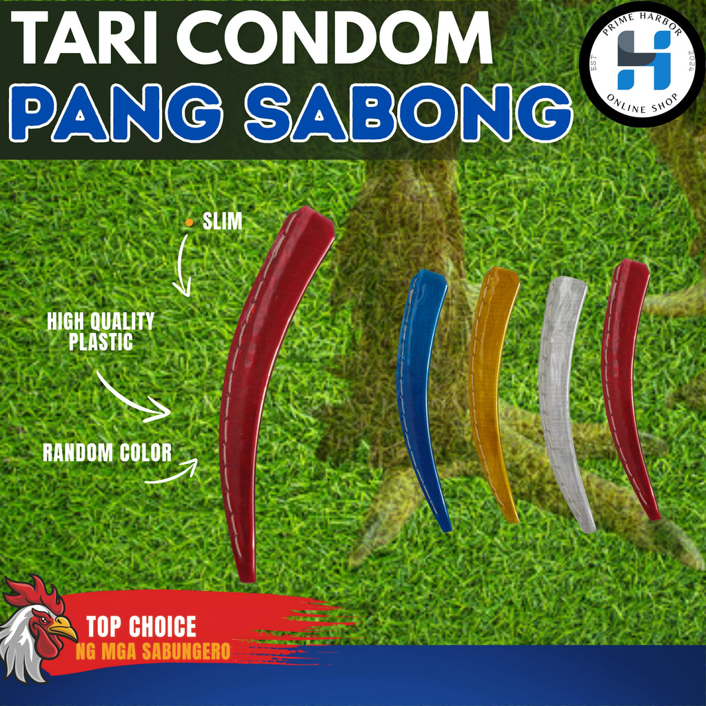 1 pc Tari Protector/Tari Condom/Tari Accessories/Gamefowl (Random Color)