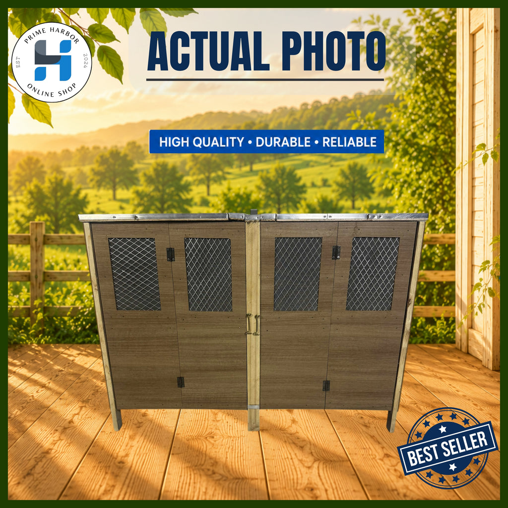 Brooder folding cage wooden / Breeding pen / Laminated wood/Durable/ Kulungan ng sisiw /Chicken cage