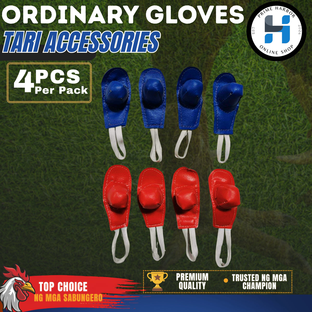 Ordinary Gloves/Tari Accessories/Gamefowl/Panabong/ 4pcs