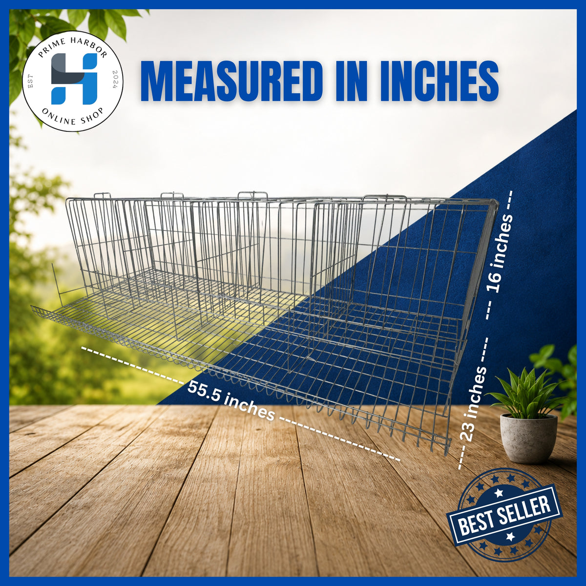 Battery Cage 4 Doors / Galvanized / RTL / Kulungan ng manok