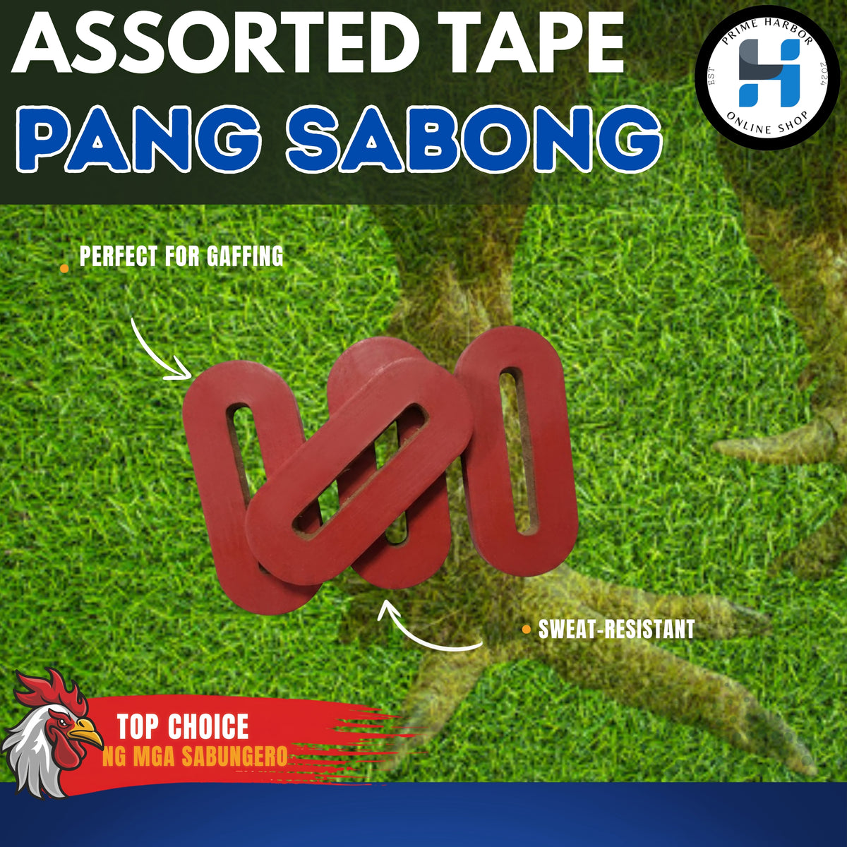 Assorted Tape/Gaffing Tape/Gamefowl/Panabong