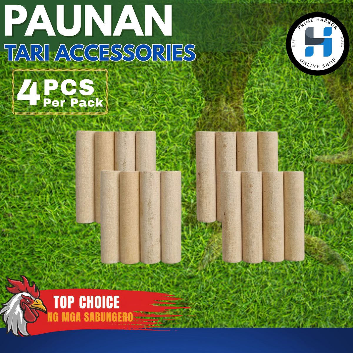 Paunan/Kalang/Gamefowl/Panabong/Gaffing Accessories/ 5 pcs per pack