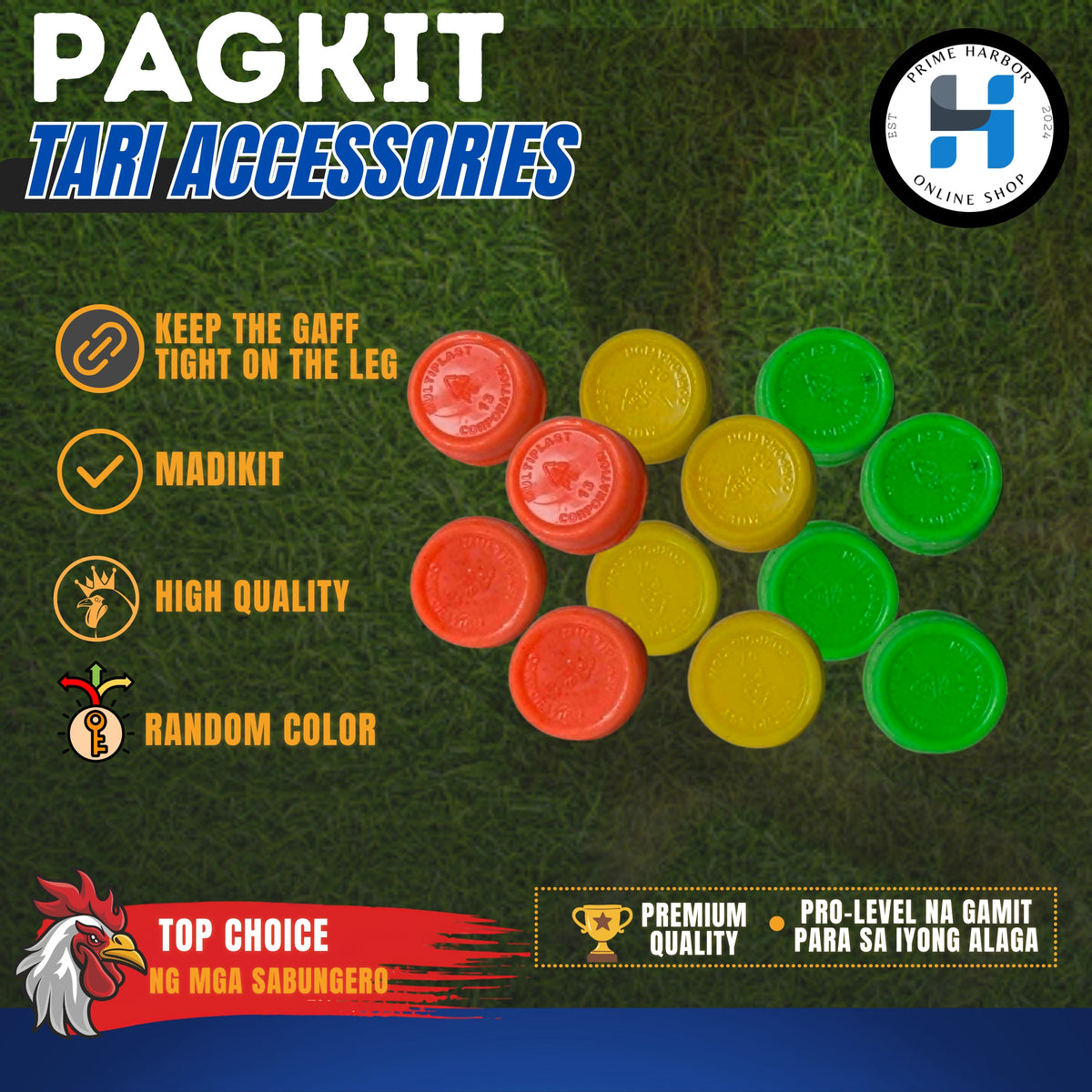 Pagkit/Tari Accessories/Panabong/Gamefowl/Per Piece