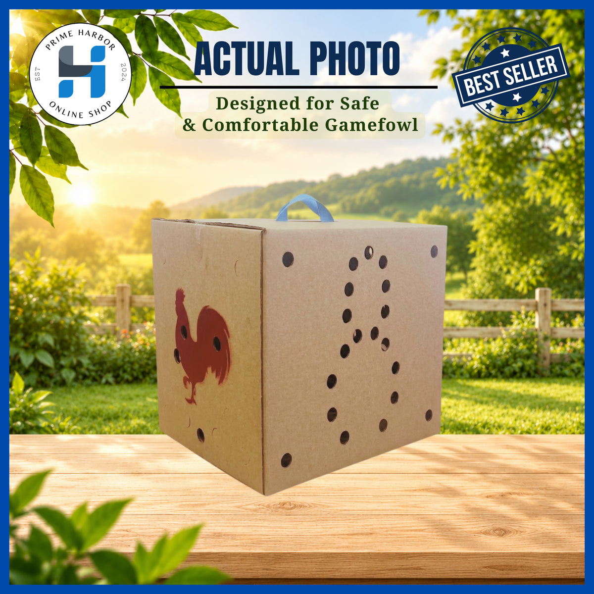 Derby Box Double Carton /Carrier cage/travel box / Kulungan ng manok/ Collapsible / Pigeon box
