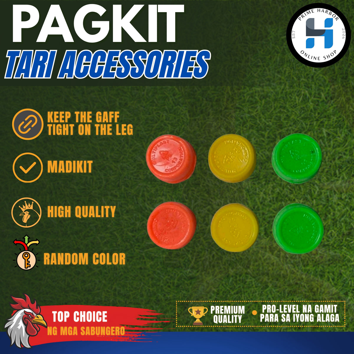 Pagkit/Tari Accessories/Panabong/Gamefowl/Per Piece
