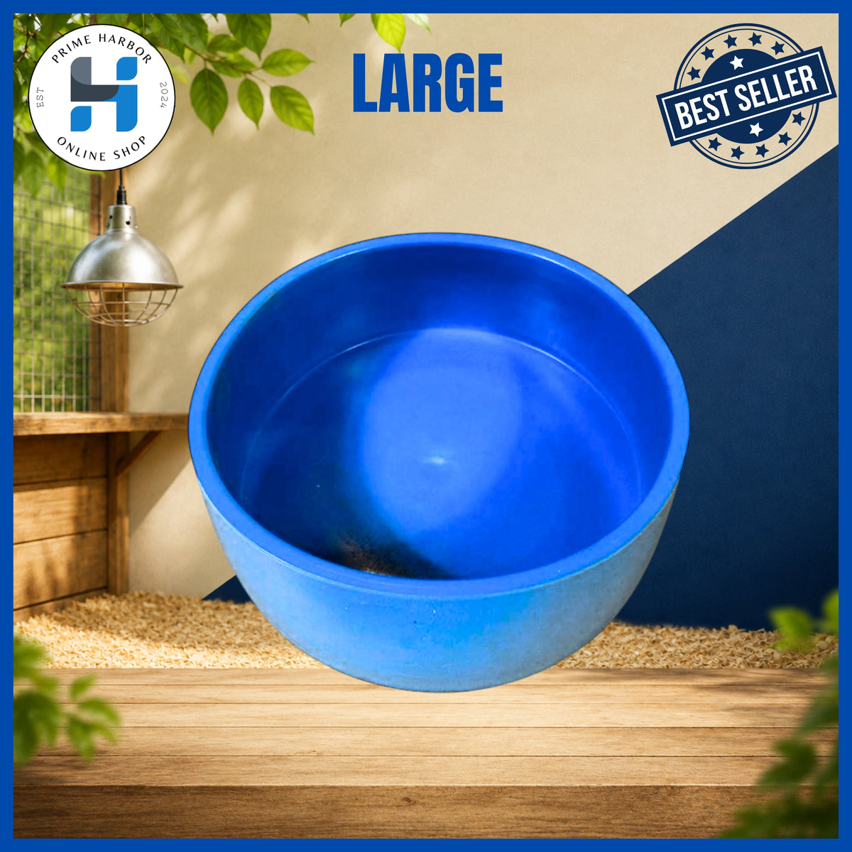 Rubber Pot Medium & Large Chicken, Bird, Pigeon, Cat, Dog, Hamster, Rabbit/Drinking/Feeding Cup/Bowl