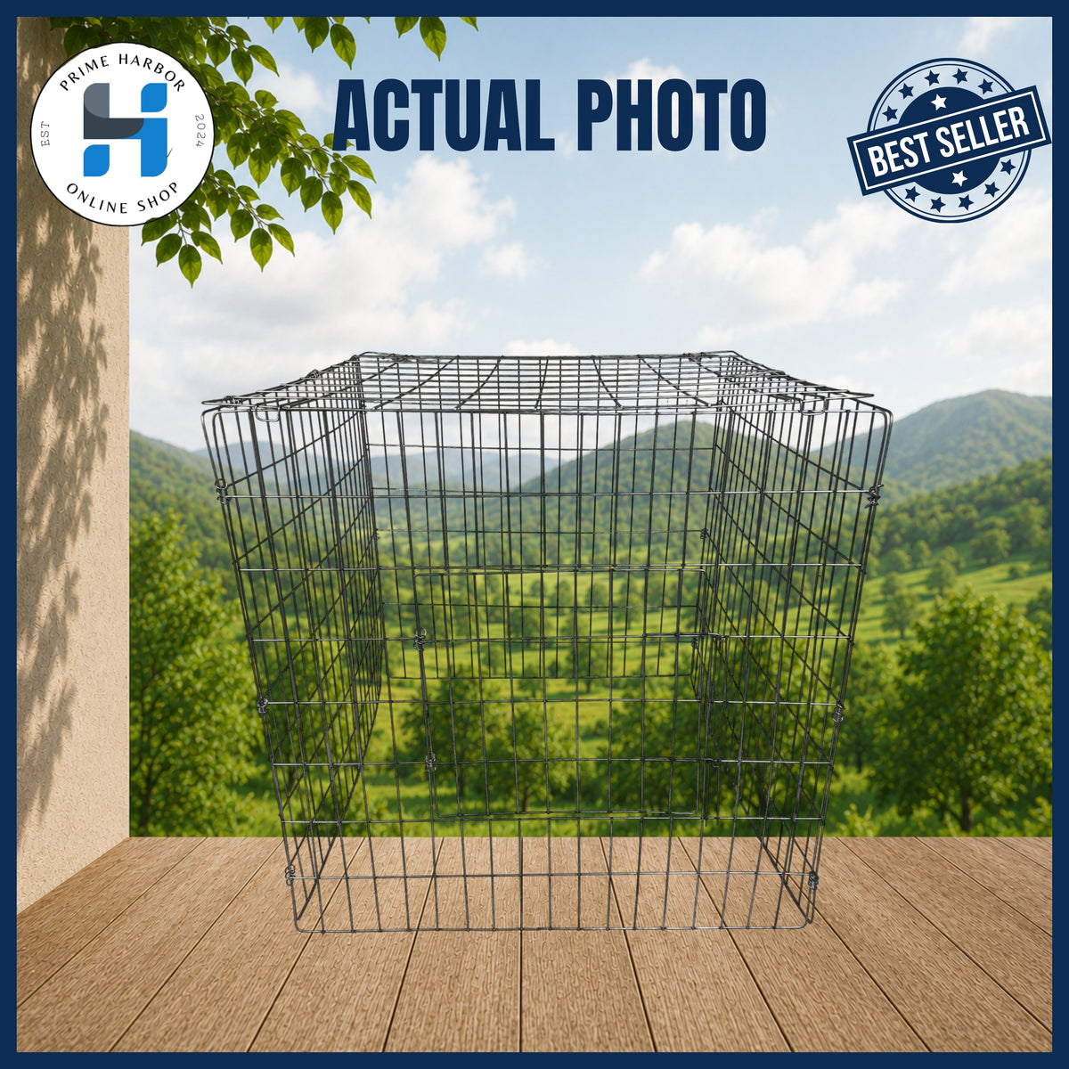 Heavy-duty Square Pen 3x3x3 / Galvanized / Chicken cage / Kulungan ng manok