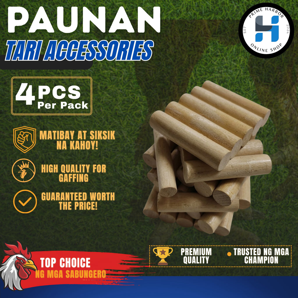 Paunan/Kalang/Gamefowl/Panabong/Gaffing Accessories/ 5 pcs per pack